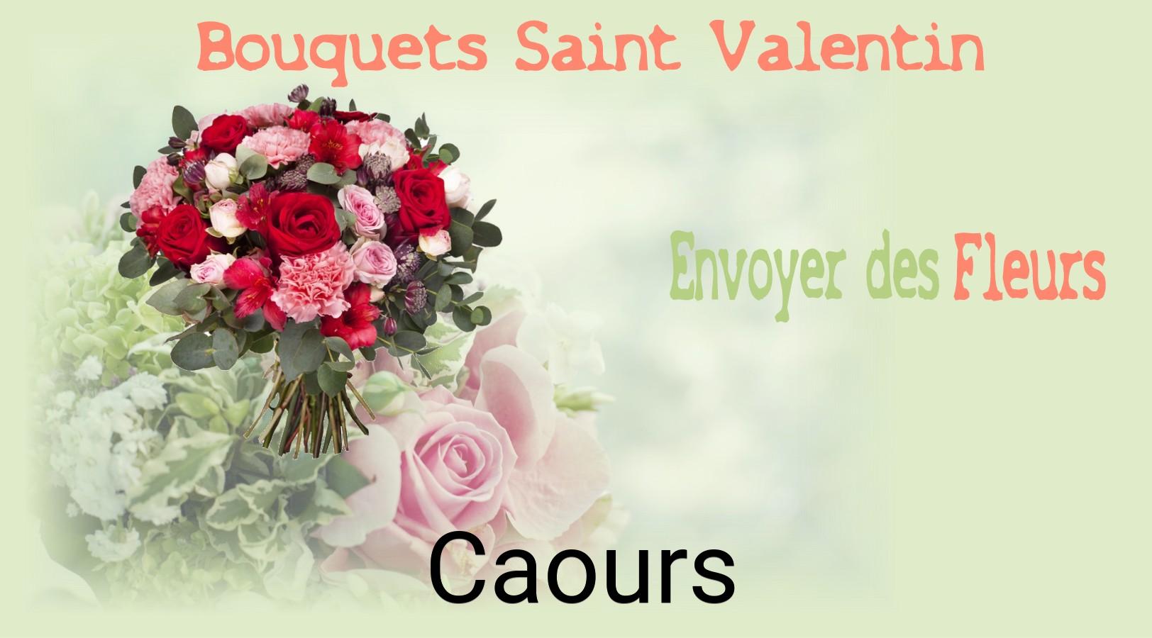 Roses de Saint-Valentin livrées à Caours